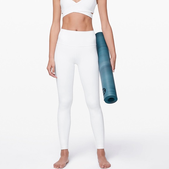 Lululemon Athletica Pants Jumpsuits White Lululemon Leggings
